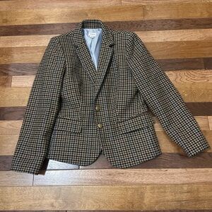 Like new J Crew plaid blazer 4 petite